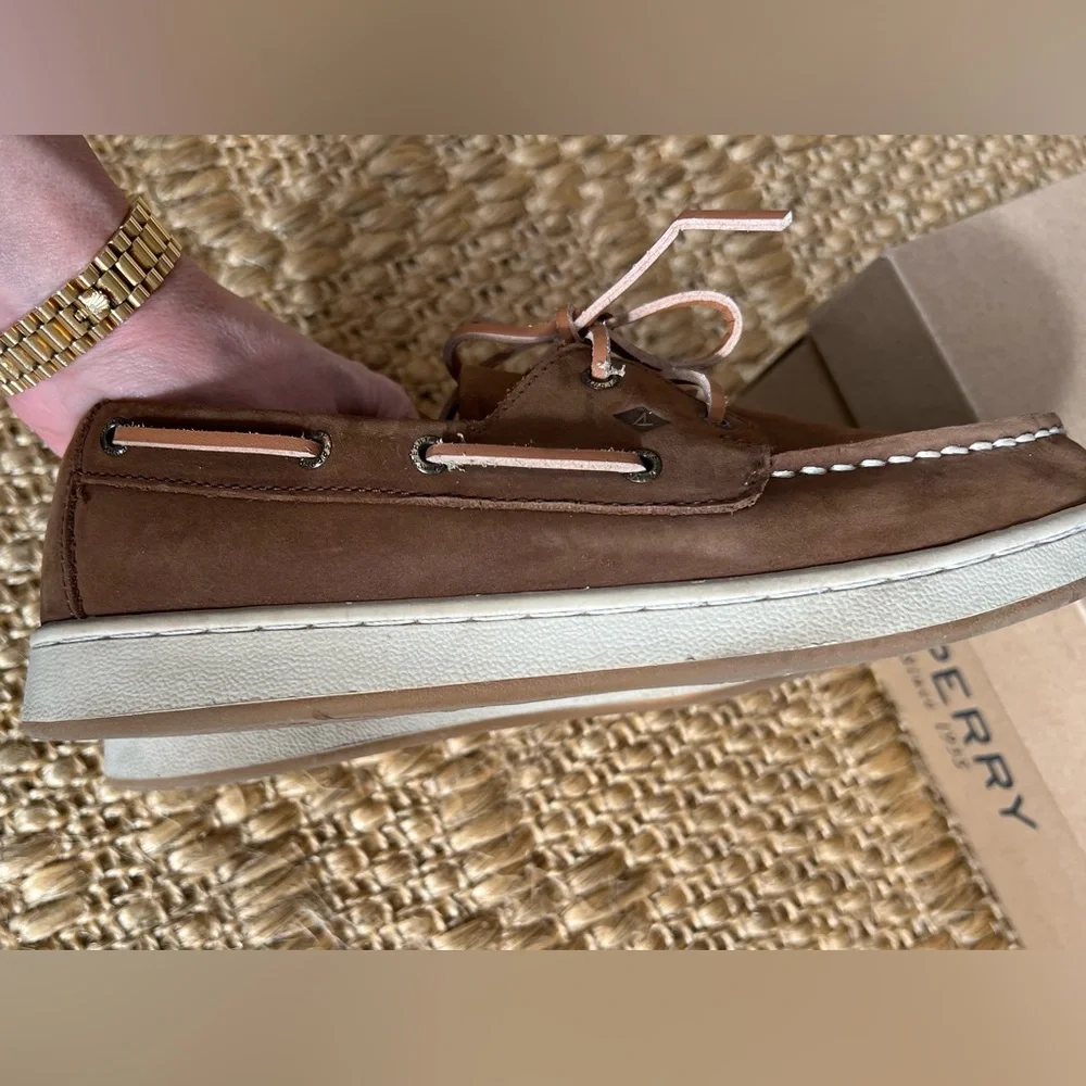 Boys Sperry Cup 2 Boat Shoe size 4 - Picture 5 of 9